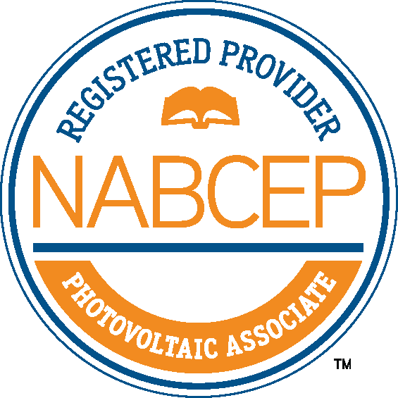 NABCEP Registered Provider, Photovoltaic Associate